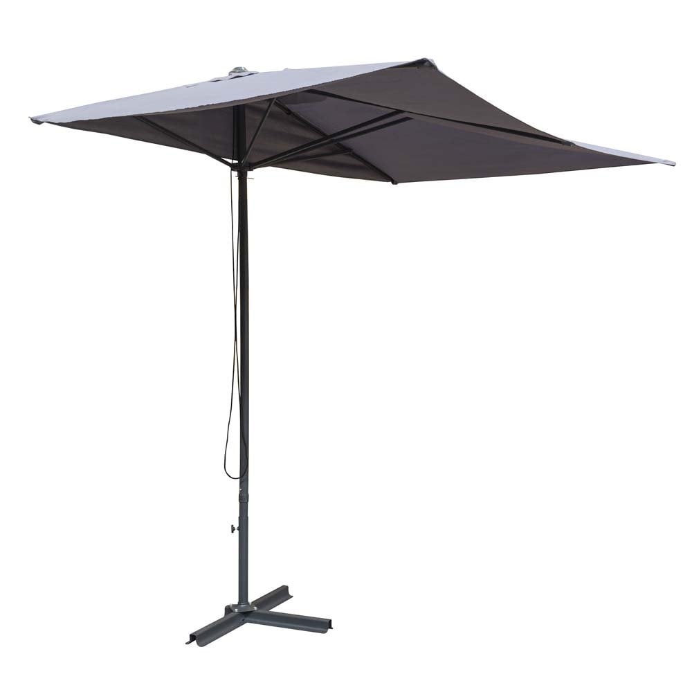 Rowlinson Prestbury Half Parasol | UV Garden & Balcony Shade